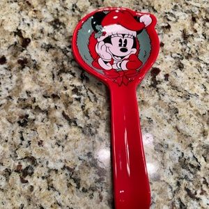 Minnie Christmas Disney Spoonrest